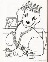 Dieren Schattige Kleurplaat Kleurplaten Hond Omnilabo Wilde Kleine Leuk Vriendelijke sketch template