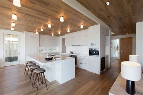 kitchen design idea white modern  minimalist cabinets