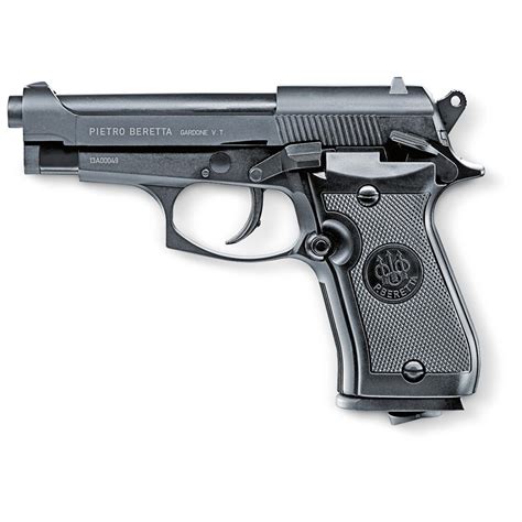 beretta mfs  cal air pistol matte black  air bb