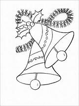 Craciun Pasqua Disegni Colorat Colorare Clopotei Campane Bells Ausmalen Ausmalbilder Jingle Bell Weihnachtsglocken Holly sketch template