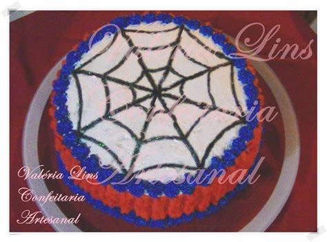 ㅤvaléria lins confeitaria festa homem aranha bolo cupcakes personalizados