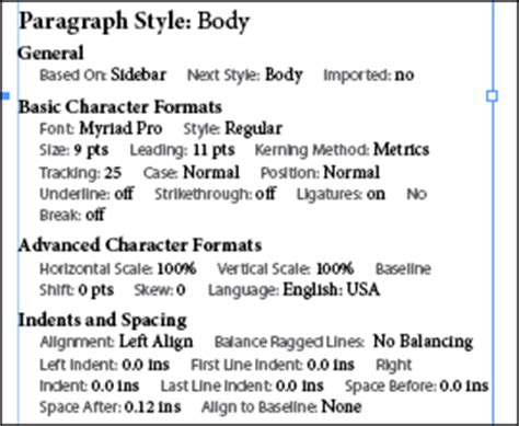 print  style sheet specs creativepro network