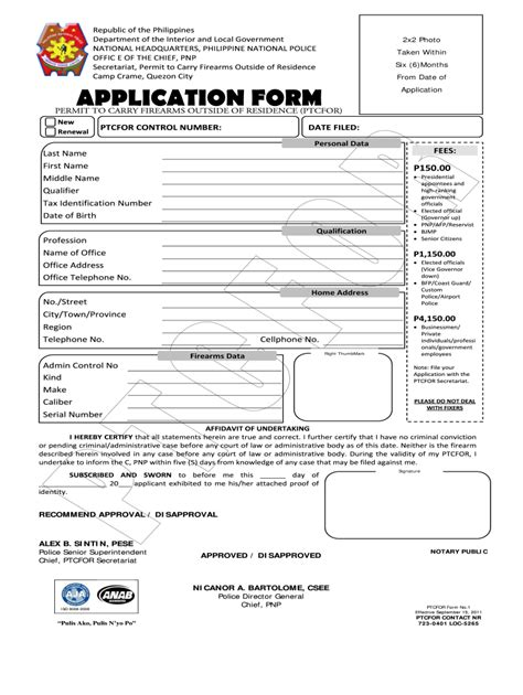 ptcfor application form      fill  sign printable template