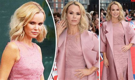 Amanda Holden Flashes Nipples Again As She Goes Braless At Britain S