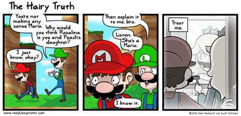 The Hairy Truth Super Mario Know Your Meme
