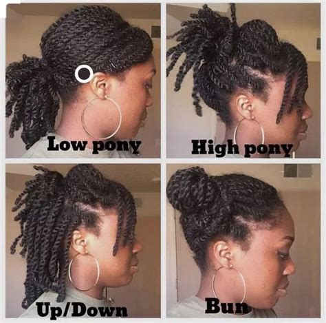 10 Easy Natural Hair Winter Protective Hairstyles For Work Without