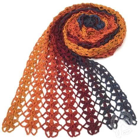 haken gratis patroon unicat necmiye verloopgaren shawl sjaal stola omslagdoek