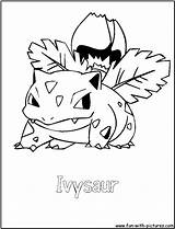 Ivysaur Pokemon Coloring Pages Color Printable Colouring Venusaur Grass Kids Sheets Craft Print Pokémon Choose Board Fun Cute Popular sketch template