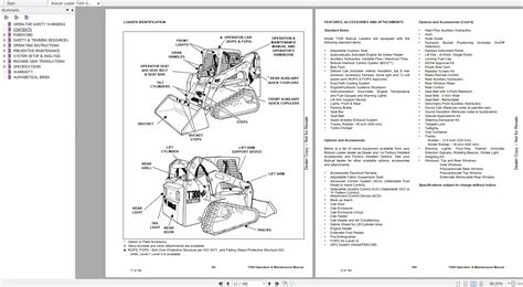 bobcat compact track loader  operation maintenance manuals