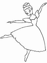 Jazz Coloring Pages Dance Getcolorings Dancer sketch template