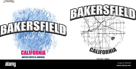 bakersfield california logo design    vector arts big logo