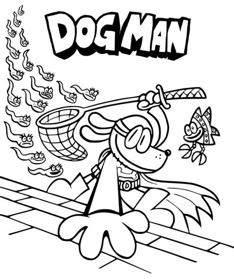 dav pilkey coloring pages