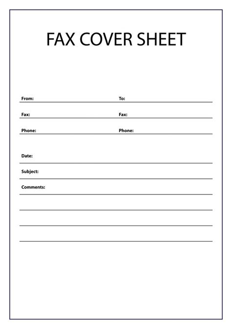 fax cover sheet template  word google docs faq