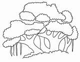 Pohon Beringin Diwarnai Sketsa Anak Contoh Mewarnai Pancasila Sila Lambang sketch template