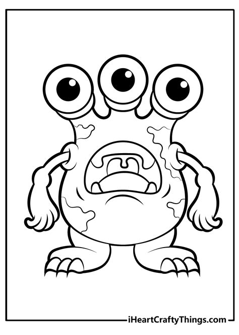 monster coloring pages home interior design