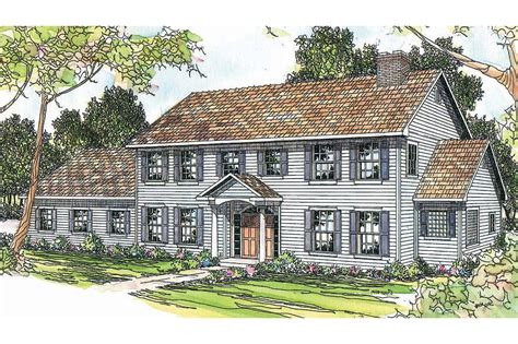 kearney   colonial house plans colonial style house plans american house plans
