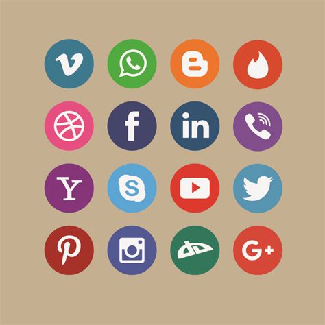 Social Media Icon Pack Servase