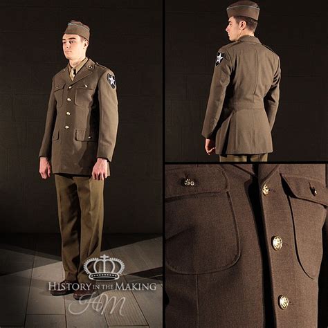american class  uniform  pocket tunic   infantry division  history   making