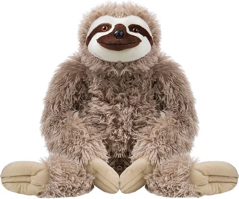 wild republic cuddlekins jumbo sloth  inches gift  kids gift