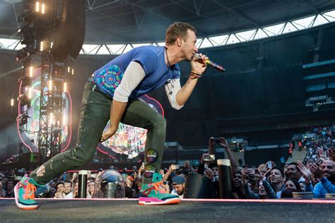 The Story Behind Chris Martin’s Crazy Air Jordan Sneakers [photos