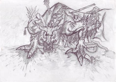 zombie dragon  draconinou  deviantart