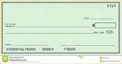 fun blank cheque template great professional template business