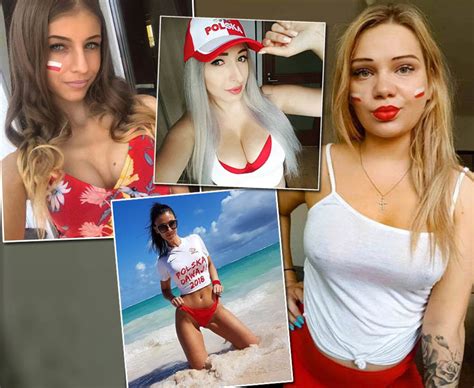 Colombia Vs Poland Meet Stunning Polish World Cup Fans
