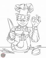 Swedish Chef Muppets Muppet Drawing Show Deviantart Drawings Img10 Getdrawings Cartoon sketch template