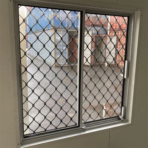 window security grille fly mesh lathams steel doors