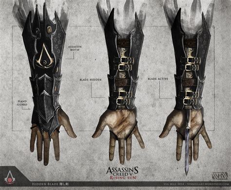 Assassin S Creed 5 Rising Sun Hidden Blade By