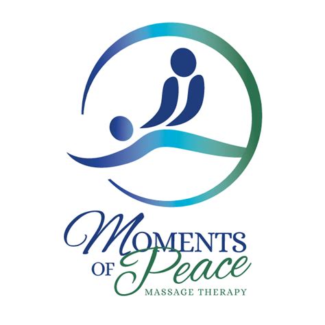 Moments Of Peace A Logo Designed For A Massage Therapist Massage