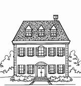 House Coloring Pages Previus Next sketch template