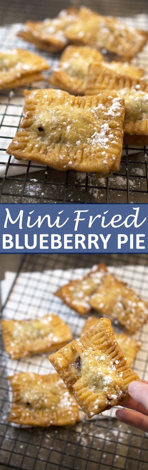 deep fried blueberry pies recipe minis pie recipes and blueberries
