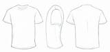 Vector Tshirt Mockup Template Blank Long Shirts Getdrawings Vectors sketch template
