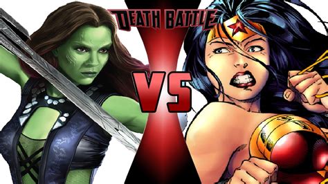 image what if death battle gamora vs wonder woman death battle