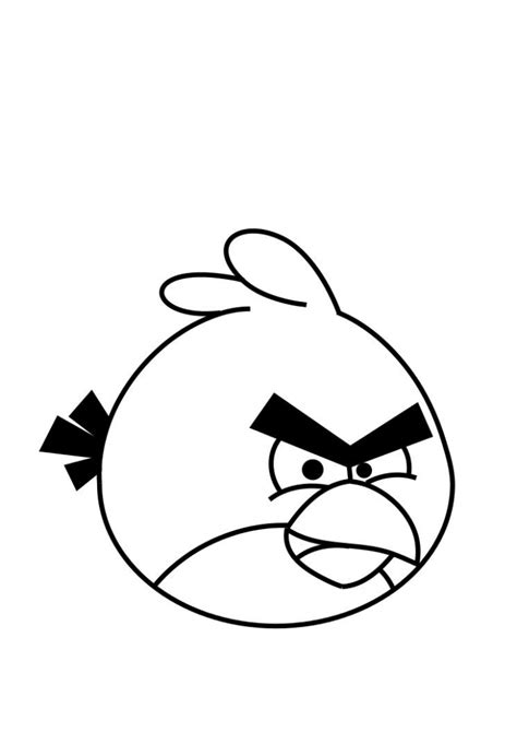 angry birds coloring pages   print coloring page blog