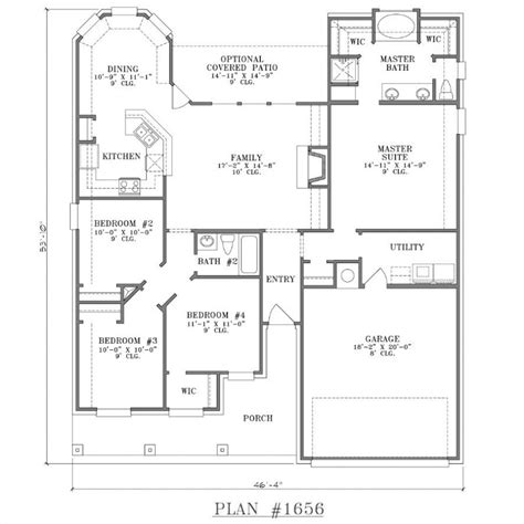 elegant patio home floor plans   home plans design