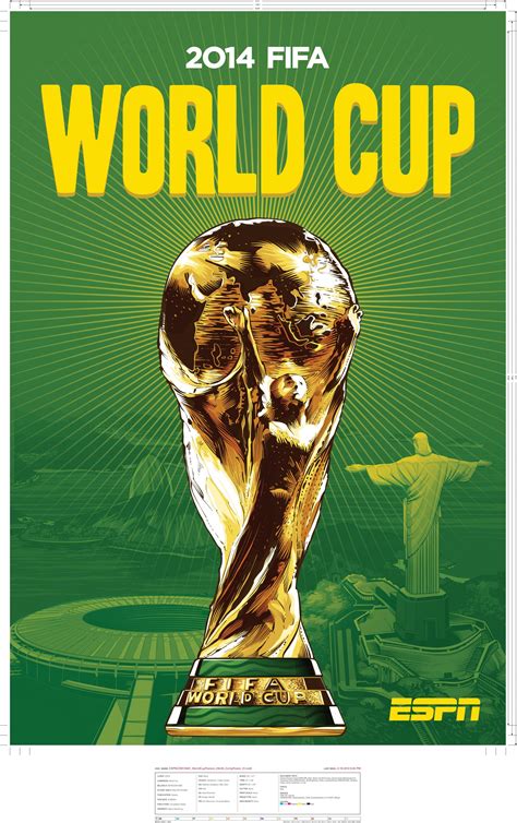 espn  fifa world cup posters clios