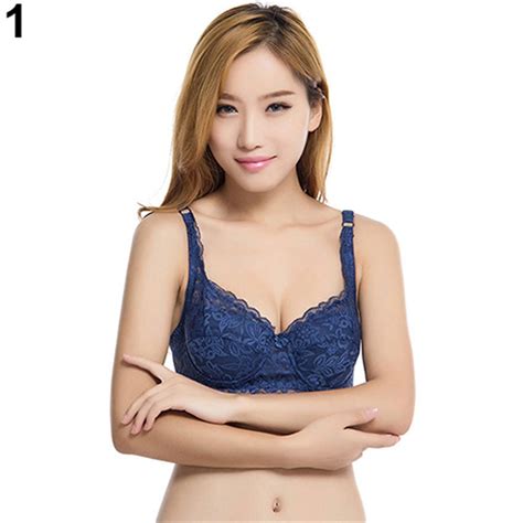 2016 women s fashion sexy lace deep v push up shaping padded brassiere
