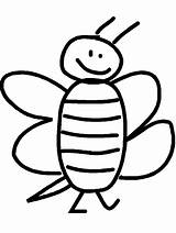 Bee Bumble Coloring Printable Template Cliparts Clipart Cartoon Line Spelling Library Clip Preschool Pages Comments Participant Coloringhome Insertion Codes Use sketch template