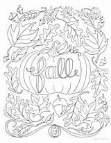 Leaves Coloring Thanksgiving Pages Getcolorings Printable Getdrawings Color Print sketch template