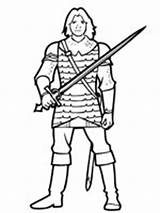 Prince Narnia Caspian Coloriages sketch template