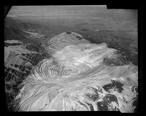aerial bingham canyon shot  department  heritage  arts