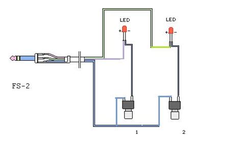 hughes  kettner fs footswitch wiring diagram