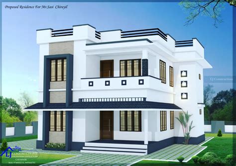 sq ft bhk beautiful double floor house   plan home pictures