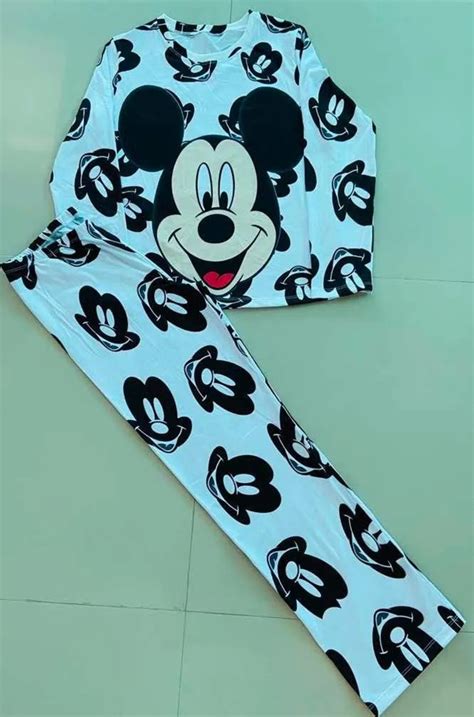 Pijama Infantil Manga Longa Mickey No Elo7 Atelie Divaa