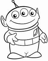 Toy Story Coloring Pages Alien Para Colorear Disney Drawing Dibujos Rocks Printable Characters Colouring Theme Pintar Aliens Birthday Sheets Kids sketch template