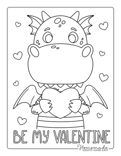 printable valentines day coloring pages