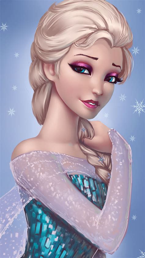 Frozen Elsa And Anna Digital Fan Art Wallpapers