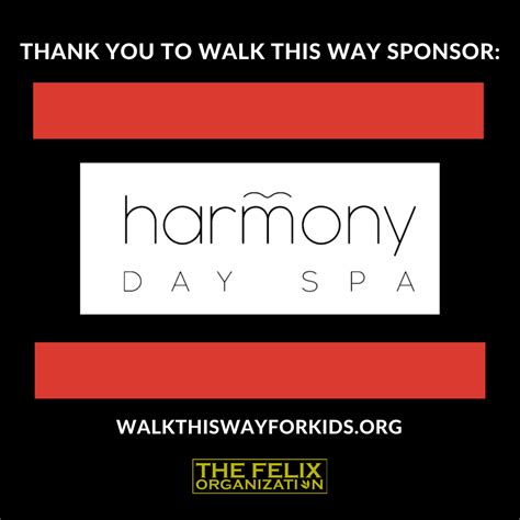 walk   sponsor shout    thrilled  announce harmony